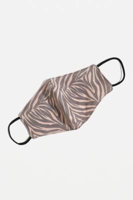 uo reusable cotton tiger print face mask urban outfitters uk