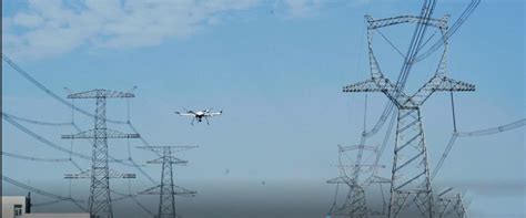 uav drone powerline inspection solution  process