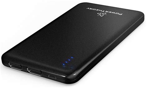 power theory ultra slim mah portable charger external battery