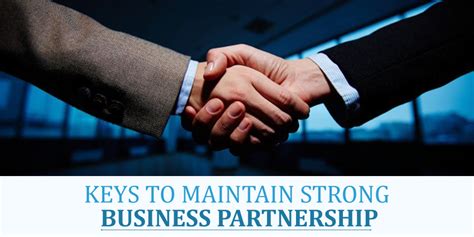 Keys To Maintain Strong Business Partnership Semaphore Software Blog