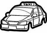 Taxi Transportation Coloring Pages Printable Transport Kb sketch template