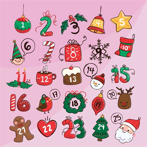 images  christmas printable number stickers  printable