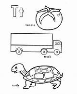 Letter Coloring Pages Activity Alphabet Abc Sheet Words Truck Turtle Color Sheets Primary Clipart Printable Preschool 29ca Honkingdonkey Tt Colouring sketch template