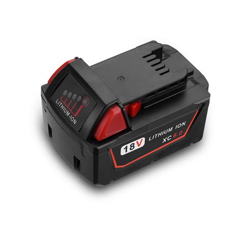 mah replacement battery  milwaukee      volt power tools lithium ion