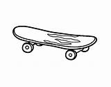 Skate Skateboard Colorare Transportation Printable Dibuixos Acolore Dibuix sketch template