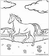 Horse Running Coloring Pages Printable Kids Color Parents Horses Print Printables Sheets Mermaid Animal Adults Choose Board sketch template