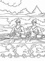 Canot Chaloupe Coloriage Canoe Coloriages sketch template