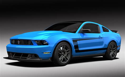 ford auctioning   grabber blue mustang boss  charity