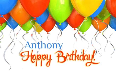 birthday  anthony