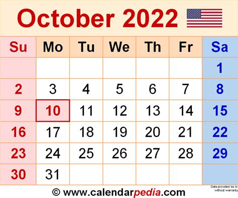 october  calendar waterproof september calendar