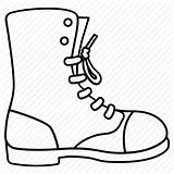 Hiking Boots Combat Boot Army Drawing Icon Shoes Coloring Template Footwear Activities Outdoor Sketch Pages Mens Getdrawings Templates Iconfinder sketch template