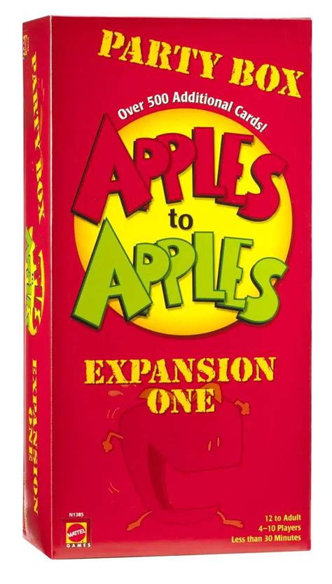 Apples To Apples Apples To Apples Party Box Board Game Expansion