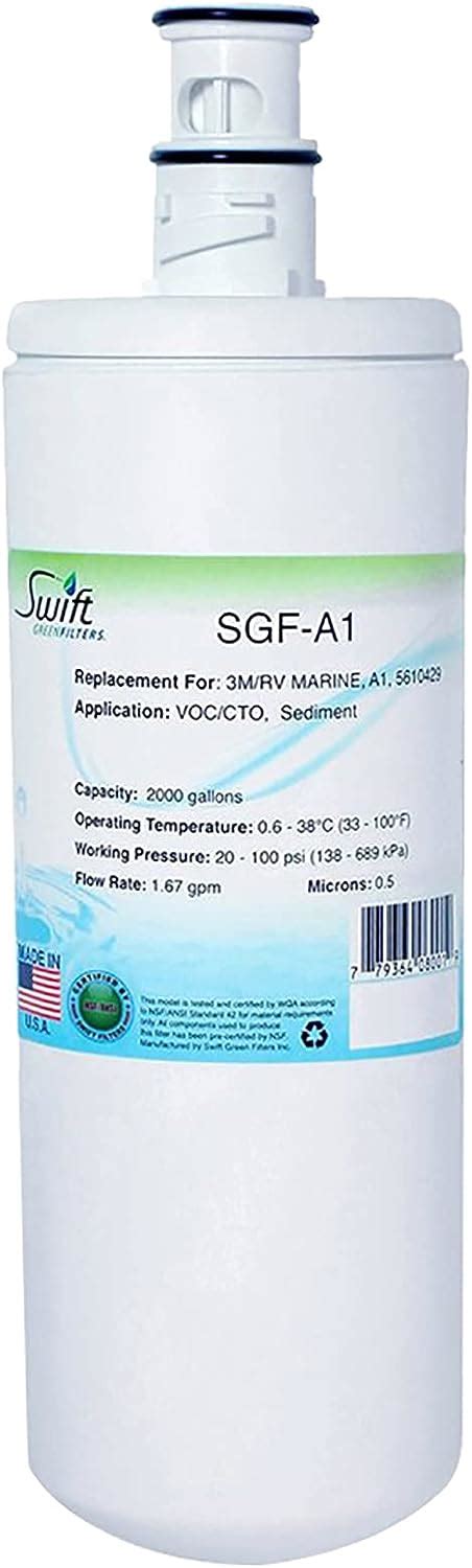 Swift Green Filters Sgf A1 Compatible For 3m Rv Marine A1