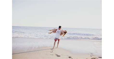 Casual Beach Engagement Shoot Popsugar Love And Sex Photo 36