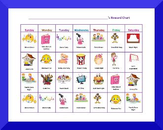 weekly behavior chart template perfect template ideas