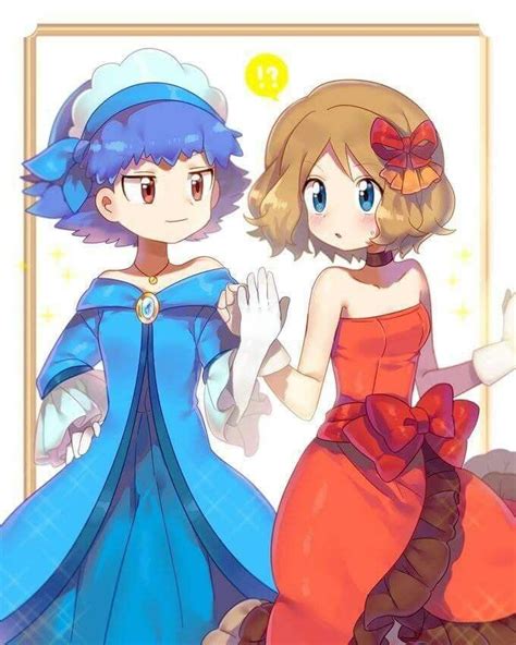 serena and miette ♡ i give good credit to whoever made this anima