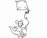 Pooh Winnie Roo Coloring Disney Pages Animal Walt Cartoon Diposting Oleh Admin Di sketch template