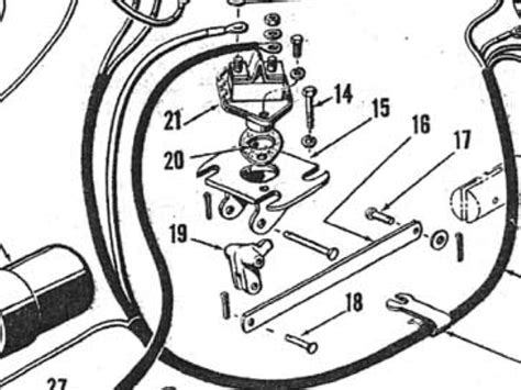 ford  tractor ignition switch wiring diagram
