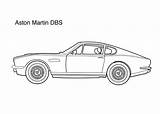 Aston Dbs Race Psg sketch template