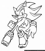 Coloring Pages Sonic Super Shadow Silver Supersonic Comments sketch template
