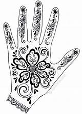 Henna Mehndi Desings Traceable Fingers Dye Thaneeya sketch template