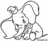 Coloring Disney Pages Printable Characters Dumbo Shy Cartoon Print Kids sketch template