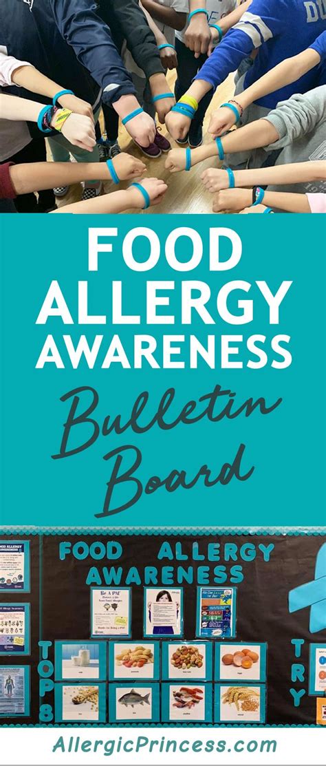 food allergy awareness poster board allergic princess food