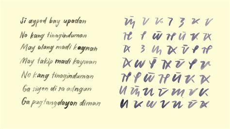 marinduque rising ancient filipino writing systems  arent baybayin