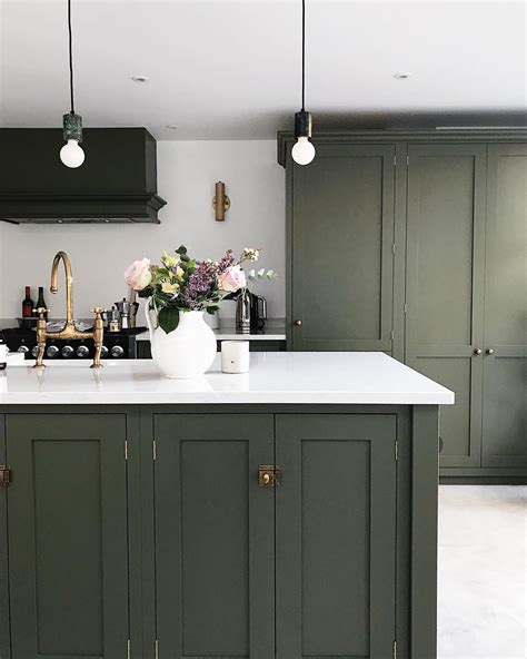 green kitchens  give  inspiration   love renovate