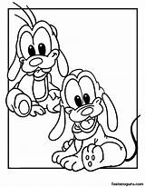 Coloring Disney Pages Goofy Pluto Baby Babies Printable Quotes Cartoon Channel Cute Kids Tunes Looney Characters Jr Disneychannel Quotesgram Print sketch template