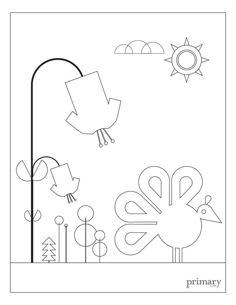 fun   downloadable coloring pages  blog  primary