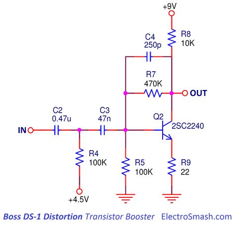 schematic equalizer transistor