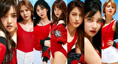 k pop group aoa heat up the beach with their sexy new lifeguard concept