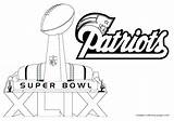 Patriots Coloring Pages England Bowl Super Football Logo Trophy Printable Nfl Xlix Drawing Print Color Superbowl Getcolorings Colouring Logos Pdf sketch template