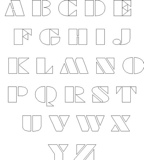 frugal scrapbooker alphabet templates
