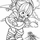 Rainbow Coloring Bright Pages Getdrawings sketch template