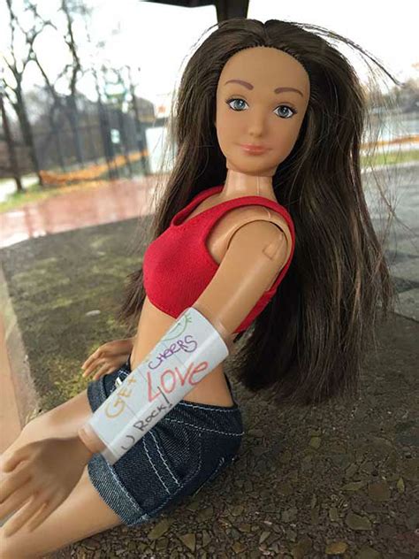 normal barbie comes with cellulite stretch marks and tattoos