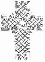 Coloring Pages Crosses Adults Cross Printable Getcolorings Fancy Color sketch template