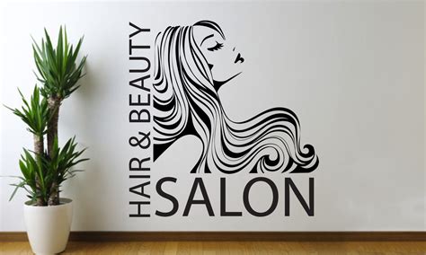 Hair Stylists Beauty Salon Hairdresser Sign Wall Art Vinyl Decal