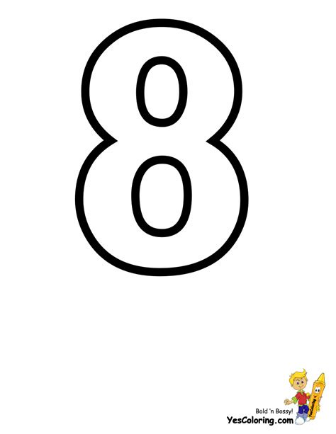 numbers coloring sheet  number  printable letters coloring