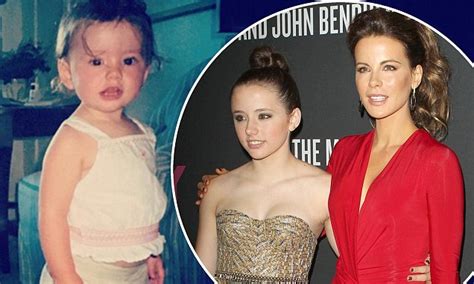 kate beckinsale shares flashback of daughter lily for 18th daily mail