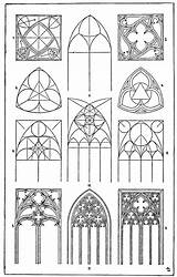 Gothic Architecture Drawing Tracery Easy Church Windows Dibujo Ornamentation Gotik Architectural Geometry Arquitectura Arte Draw Medieval Window Arch Fenster Google sketch template