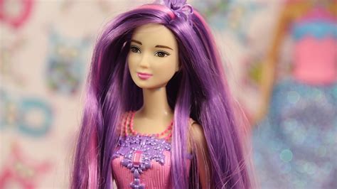 Barbie Endless Hair Kingdom Princess Doll Purple Dkb56