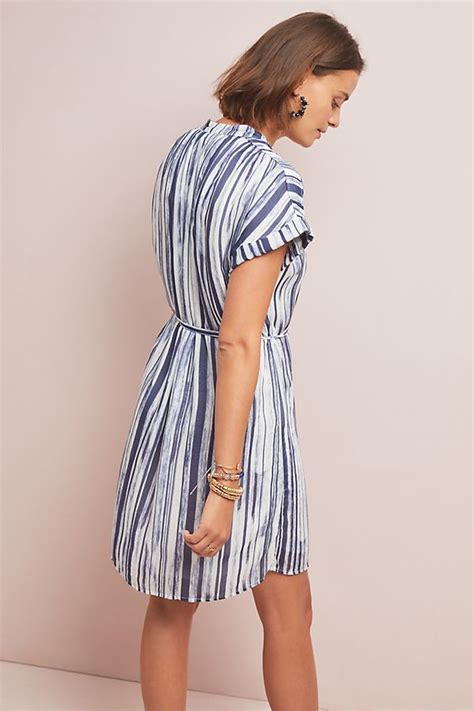 cloth and stone riley striped shirtdress anthropologie