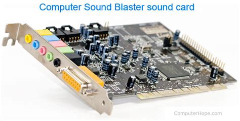 find  type  computer sound card