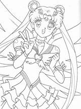 Eternal Sailormoon Jeanne Diebin Kamikaze Ausmalbilder sketch template