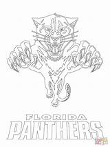 Coloring Florida Panthers Panther Pages Carolina Color Printable Logo Kids Popular Coloringhome Comments sketch template