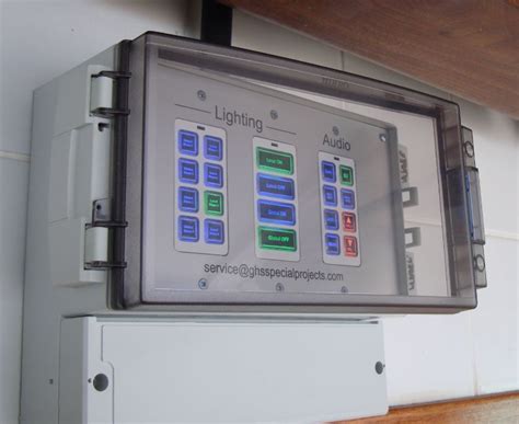 bespoke control panels  house lighting control systems ghs special projects led lighting