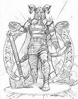 Coloring Pages Norse Mythology Gods Viking Heimdall God Symbols Goddesses Tattoo Colouring Drawings Thor Adult Myth Printable Celtic Print Color sketch template