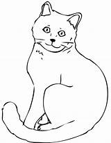 Cat Coloring Pages Printable Drawing Colouring Color Geometric Kids Getdrawings Read Dog sketch template